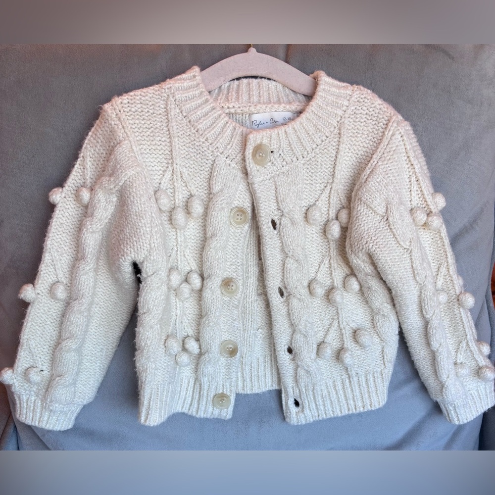 Rylee and Cru Bobble Cardigan